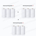 Portable Mini Printer Thermal Label Printer Sticker Inkless HD Pocket Printers for Phone Bluetooth Miniprint Printing Photo