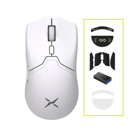 M800 PRO PAW3395 Wireless Gaming Mouse Bluetooth Tri-Mode Connection 26000DPI Huano Pink Switches Macro Mice for PC Gamer