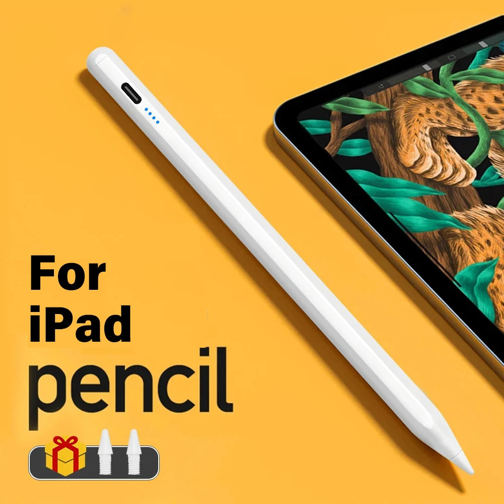Stylus Pen  Ipad Palm Rejection Power Display for Ipad Pencil Accessories 2022 2021 2020 2019 2018 Pro Air Mini Stylus