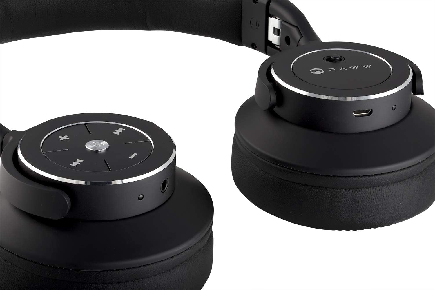 Wavesound 3 Bluetooth 5.0 Headphones Active Noise Cancelling / 16-Hour Battery Life with Precision-Engineered Sound / Foldable Travel & Over-Ear Headphones (Black)