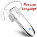 Bluetooth Headset Wireless Earphones Headphones with Mic 24Hrs Earbuds Single Earpiece Mini Handsfree for Driver Office