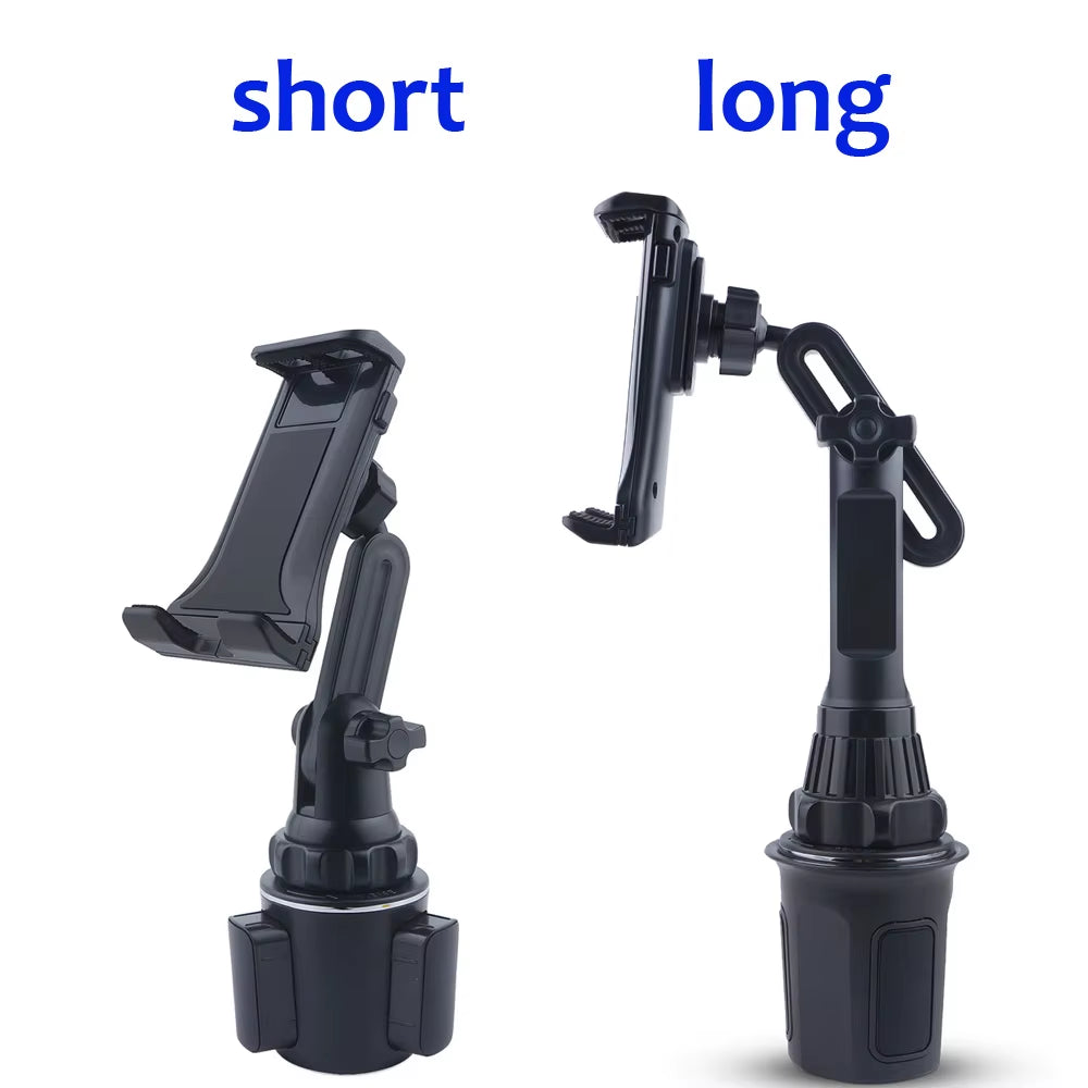 Universal 360 Car Cup Holder Tablet Automobile Mount Cradle for Apple Ipad Pro 12.9 Air 2019 Mini 4 for Samsung Tab S7 plus 12.4
