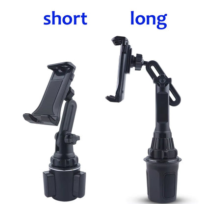 Universal 360 Car Cup Holder Tablet Automobile Mount Cradle for Apple Ipad Pro 12.9 Air 2019 Mini 4 for Samsung Tab S7 plus 12.4