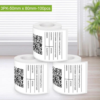 P50 Label Maker Mini Portable Thermal Printer Similar to E210 M110 Wireless Labeling Machine DIY Printing Self-Adhesive Sticker