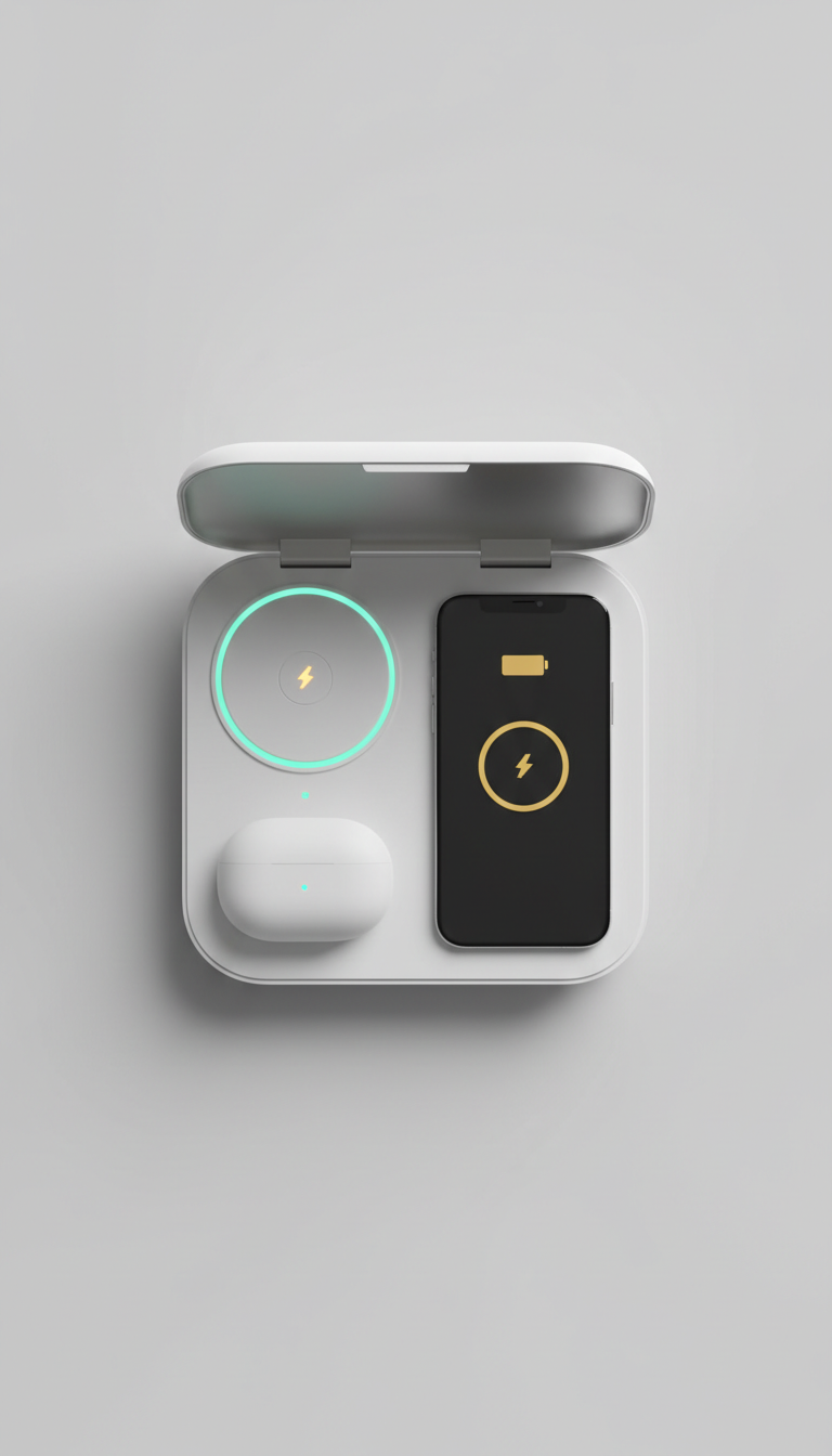 Wireless Charging Matte Dock